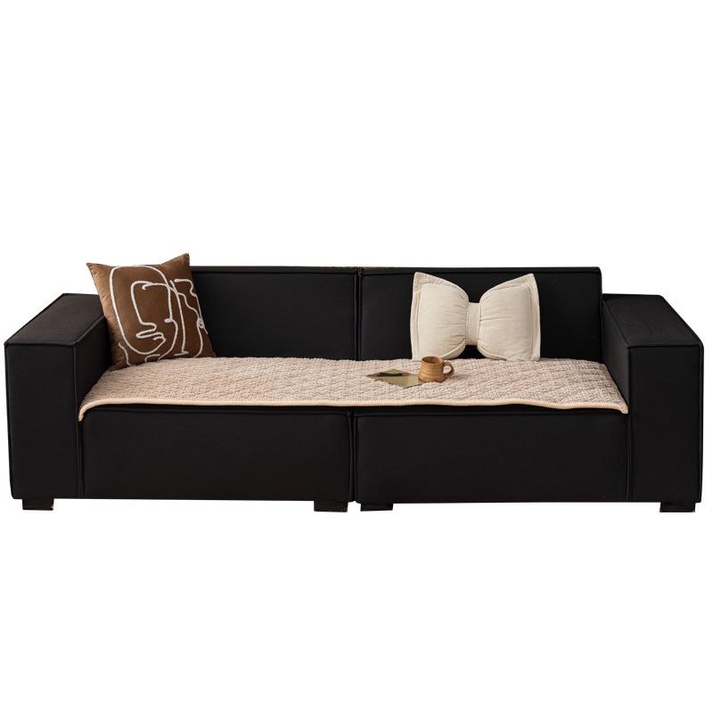 Corduroy Solid Color Thickened Non-Slip  Explosion Machine Washable Sofa Cushion Bay Window Cushion  New Straight Row Seat Cushion