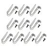 For Tool Storage Belt Clip Hooks 10 Piece Belt Hook Set Workshop Tools 5*2.5cm Complete Package Heavy Use Resistance