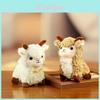 Peluche Alpaga Animal en Peluche Avec Remplissage en Coton PP Parfait Pour les Enfants et Pour Offrir