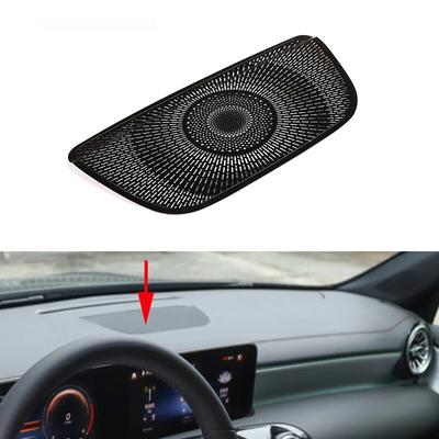 Aluminum Alloy Car Dashboard Speaker Cover Trim For Mercedes Benz A Class W177 V177 A180 A200   Accessories