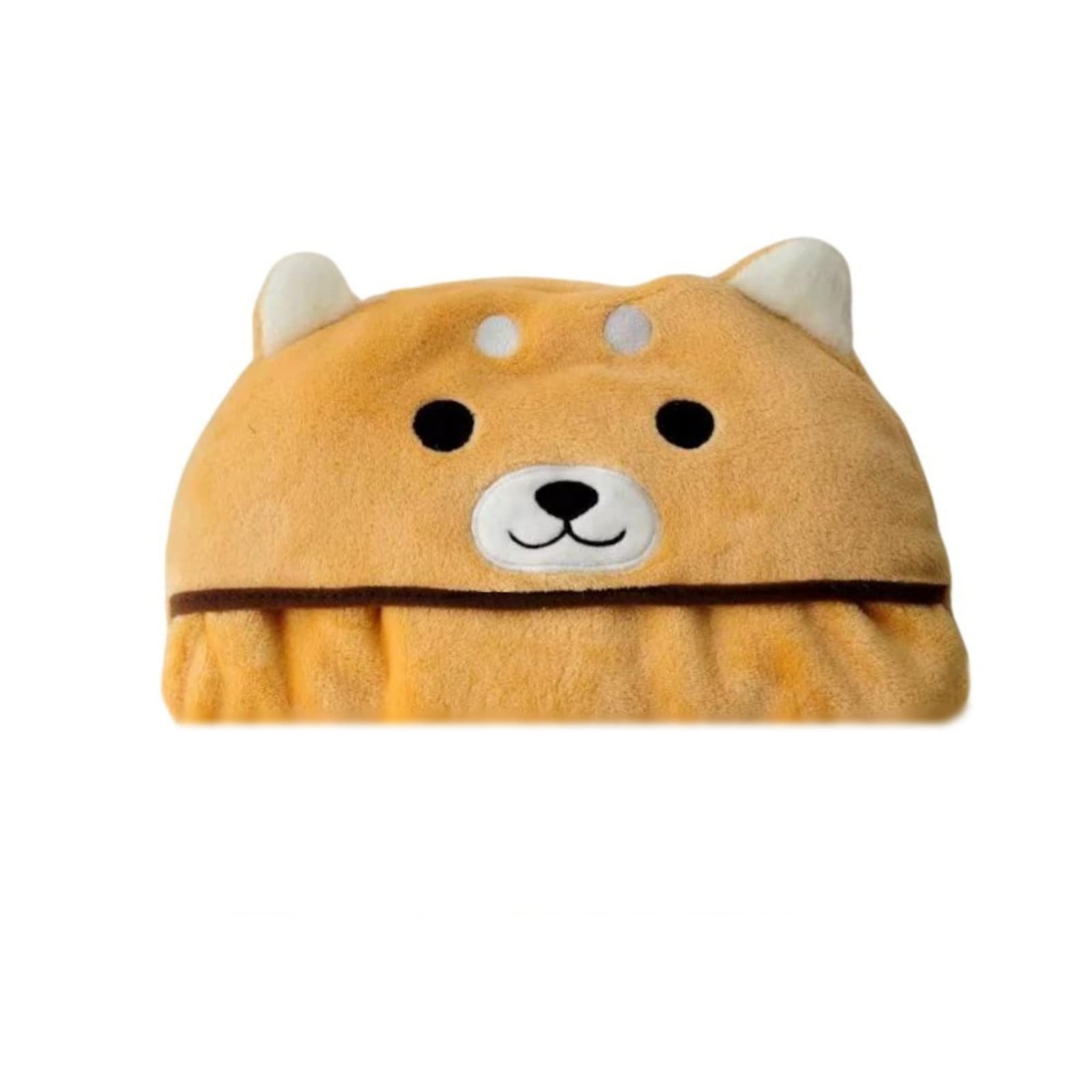 

APOSITV Compact Foldable Shiba Inu Blanket, Fluffy, Soft, Lightweight, for Outdoor Use (Brown)