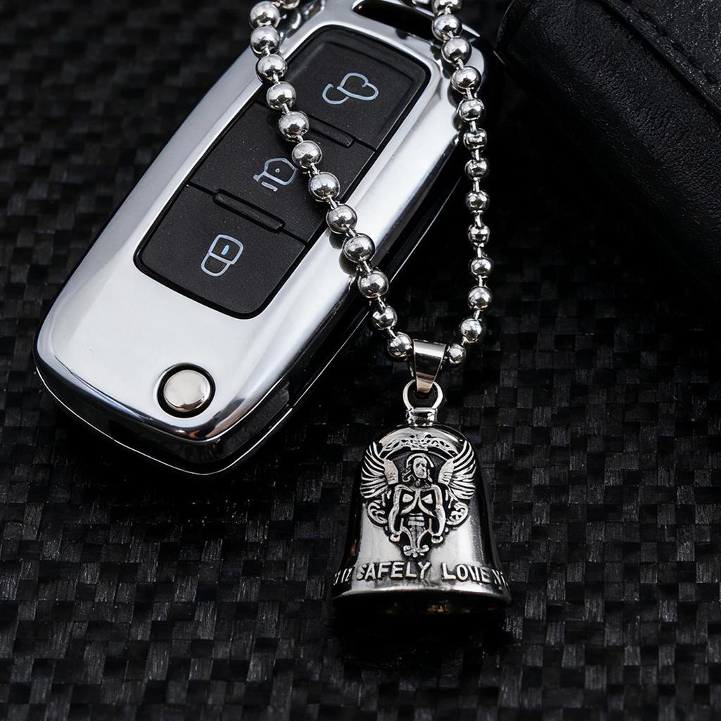 Biker Bells For Motorcycles Angel Motorbike Supplies Portable Motorbike Bell For Long-Distance Drive Road Trip Daily Commute