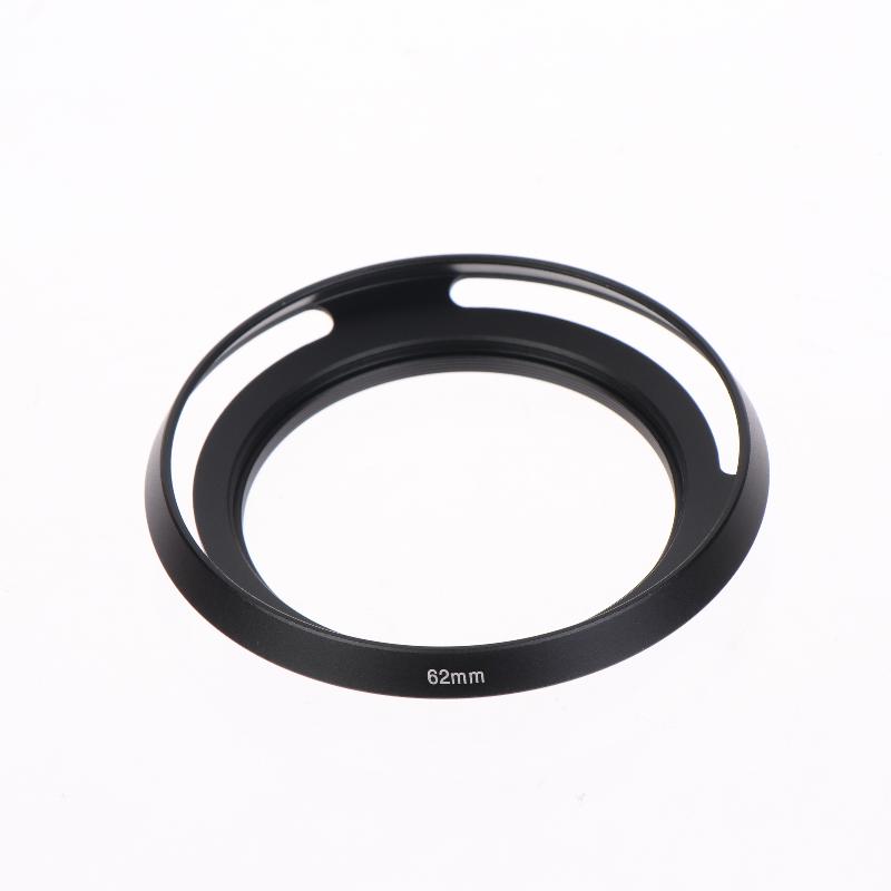 Hollow Wide-angle Lens Hood Ultra-thin 37-67mm Universal Anti-glare Accessory for Hiking Outdoor Photography