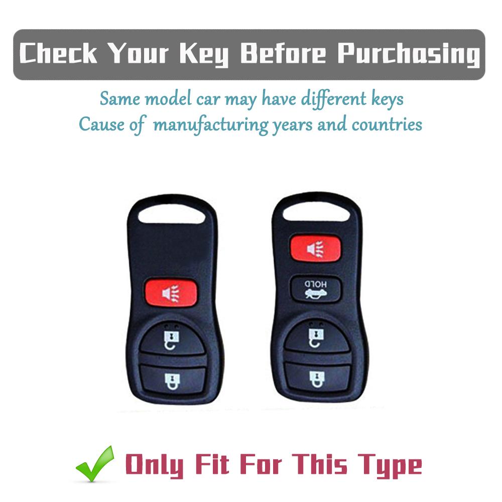 Premium Soft TPU Key Case for Nissan Altima Sentra X-trail Frontier Maxima Armada Tiida for Infiniti QX56 FX35 JA60 Keychains