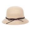 Versatile Breathable Mesh Basin Hat Bow Straw Bucket Hat Women Summer Travel Sun Protection Visor Sun Hat