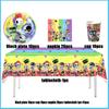 Game DANDYS World Theme Birthday Party Supplies Decoration Disposable Tableware Dandy's DIY Balloon Plate Cup Backdrop Kid Gift