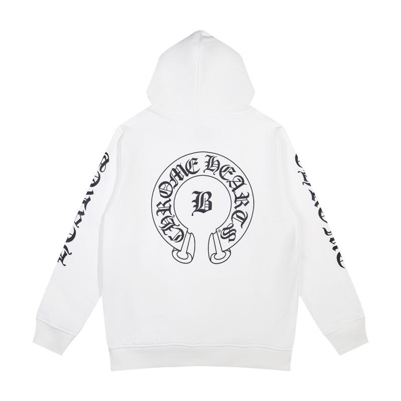 New Chrome Hearts Sanskrit Cross Cropped Hoodie