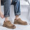 Frühlings- und Herbst-Herren-Freizeitschuhe Low Top Martin Boots Atmungsaktiv Vielseitig Arbeitsschutz Retro Tooling Schuhe mit großem Kopf 4515-R