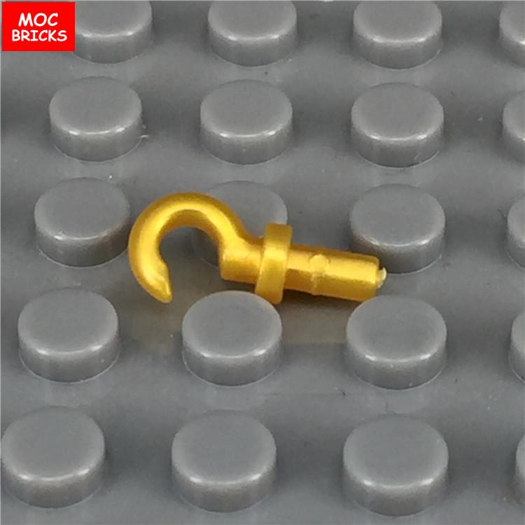 

Non-Toxic 50Pcs/Lot Moc Bricks Gold Hook Hand Manipulator Assemble Action Figure Educational Building Blocks Diy Toys Kids Children Gifts