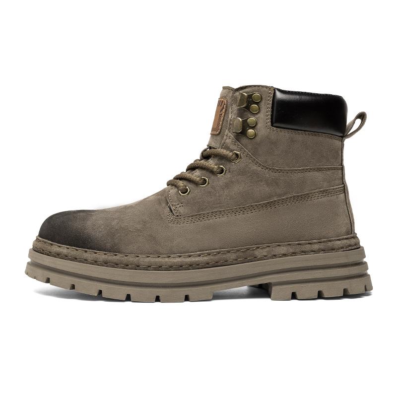 Autumn Winter Men Boots Waterproof Outdoor Ankle Boots For Men Tooling Boots