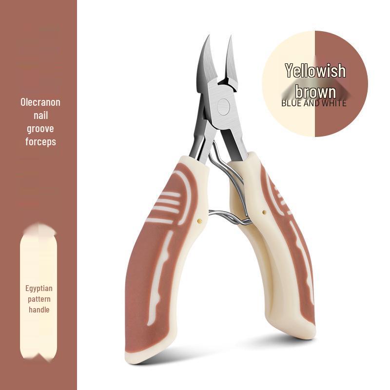 Stainless Steel Tweezer & Nail Clipper Set for Precision Manicure