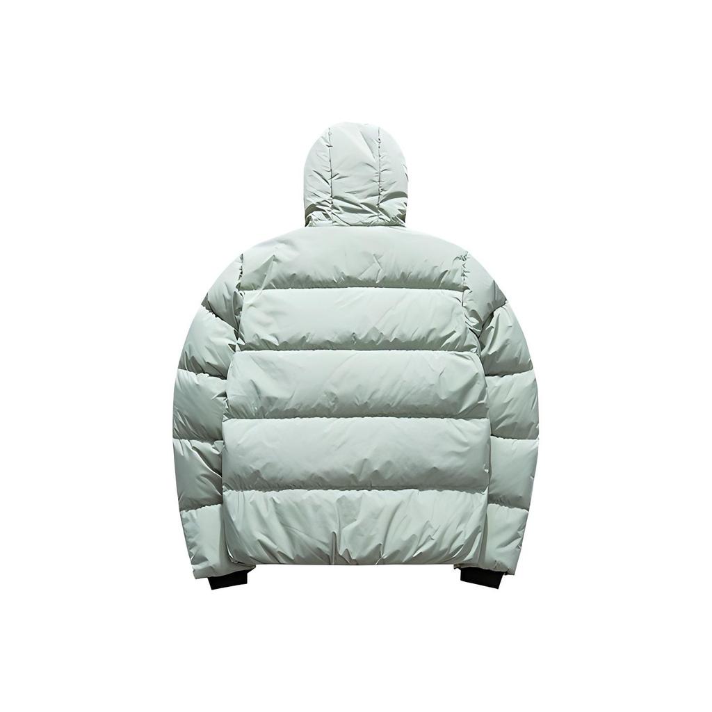 Anta Comprehensive Training Series Hooded Casual Sports Warm Down Jacket Women Outerwear Smoke-Green 162047921-3