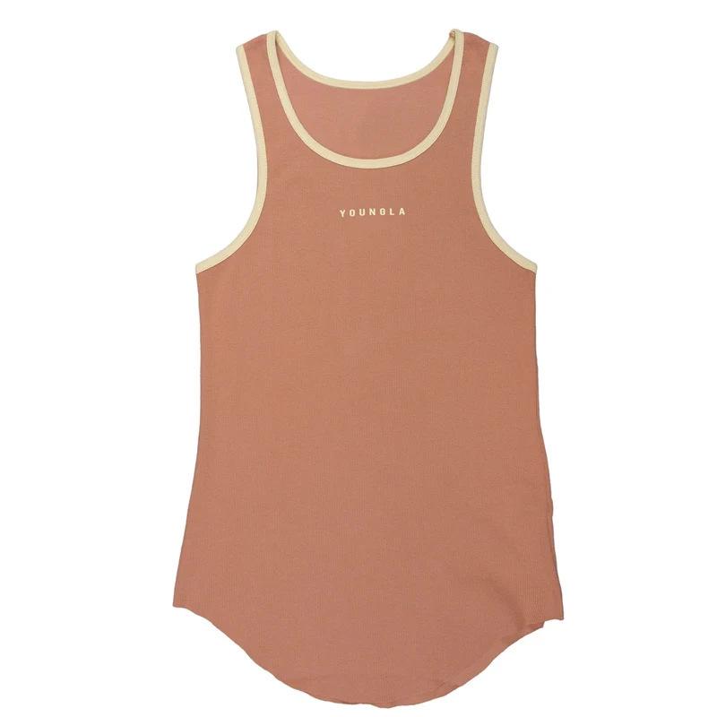 YOUNGLA Men's Summer Fitness Sleeveless Running Vest