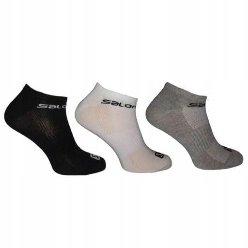 Y4611 Salomon Skarpety Live Low Active Wear 3Pak 3Pary 36-38