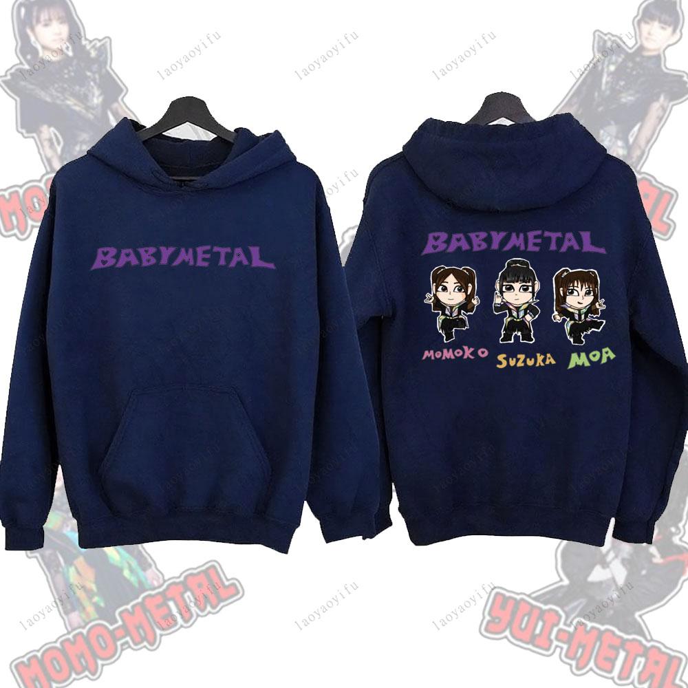 Babymetal Metal Galaxy Japan Death Metal Band Hoodies Herren Casual Hoodies Pullover Paar Streetwear Neue Herbst Winter Hoodies
