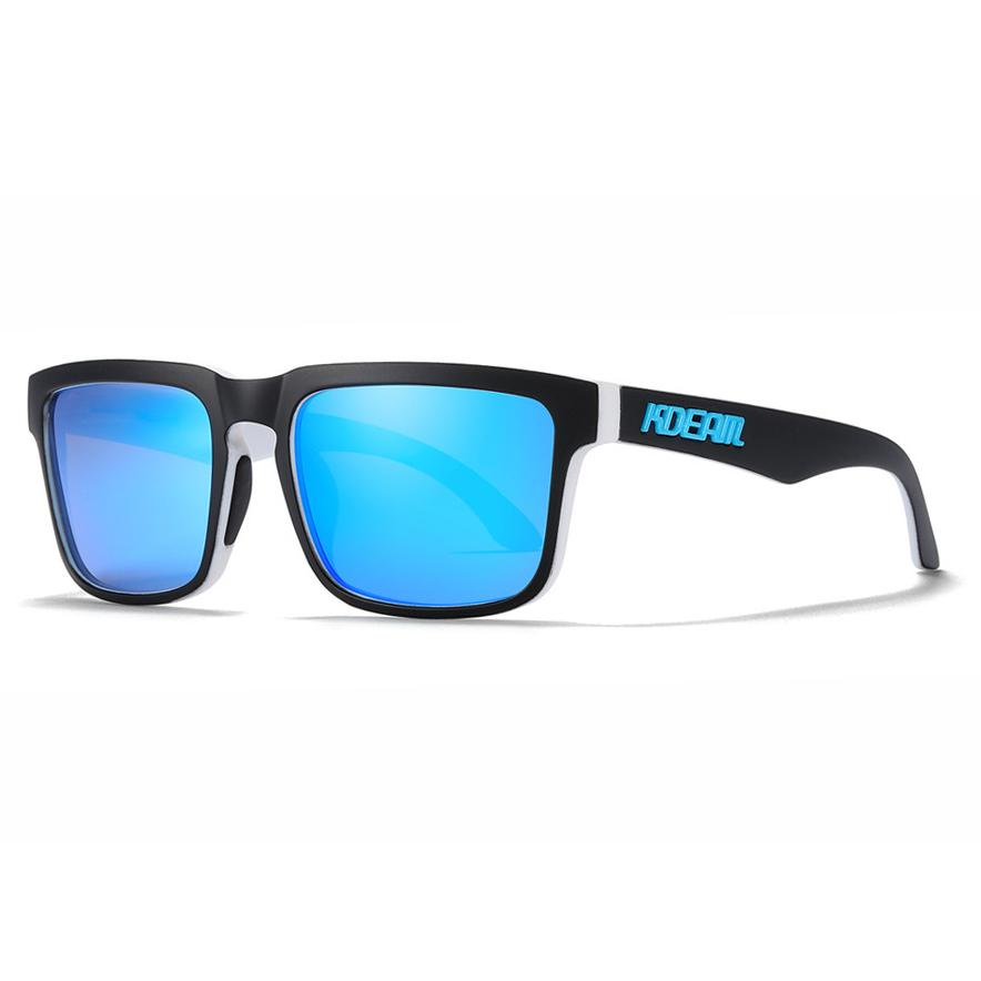 

2025 Original Brand Design KDEAM Square Polarized Men Sunglasses Colorful Outdoor Sun Glasses Fashion Women Shades Driving Without Package