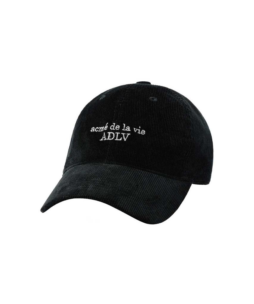 ACME DE LA VIE Corduroy Basic Logo Ball Cap (4Color)