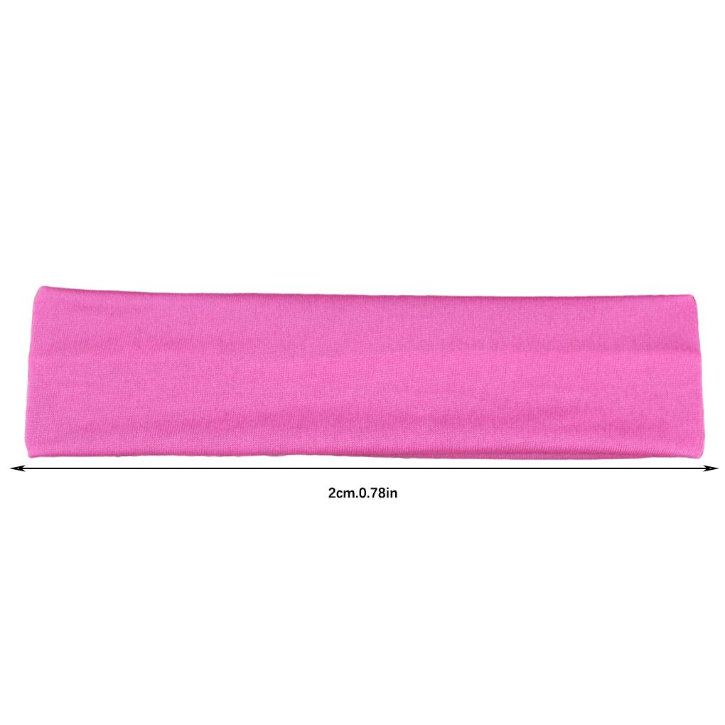 Sports Headband Gym Workout Exercise Yoga Elastic Golf Portable Sweatband Basketball Football Hiking Headwear Running