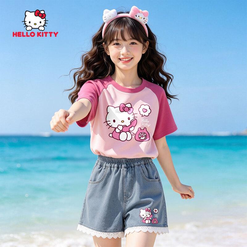 Hello Kitty Girls' Summer Outfit Set