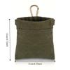 Stain-resistant Dog Training Snack Bag With Carabiner Walking Dog Snack Bag  Pet Store