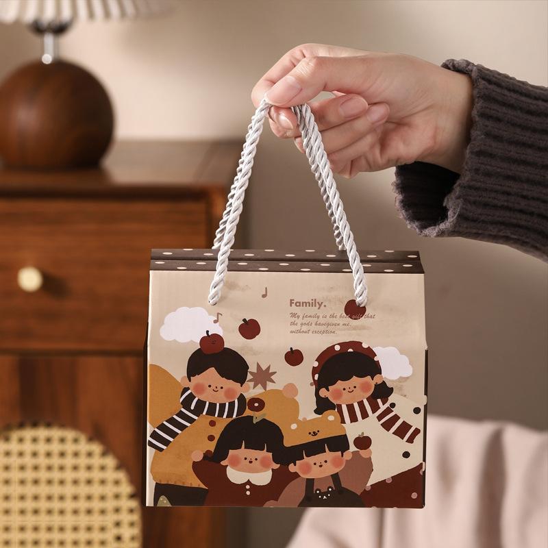 Parent Child Time Family Ceramic Water Cup High Value Gift Set Retro Cute Style Mug Holiday Gift