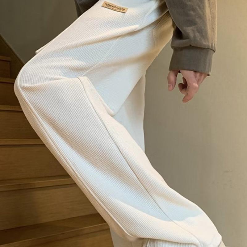 

Спортивные брюки Молодежные мужские прямые летние тонкие однотонные повседневные брюки 3XL