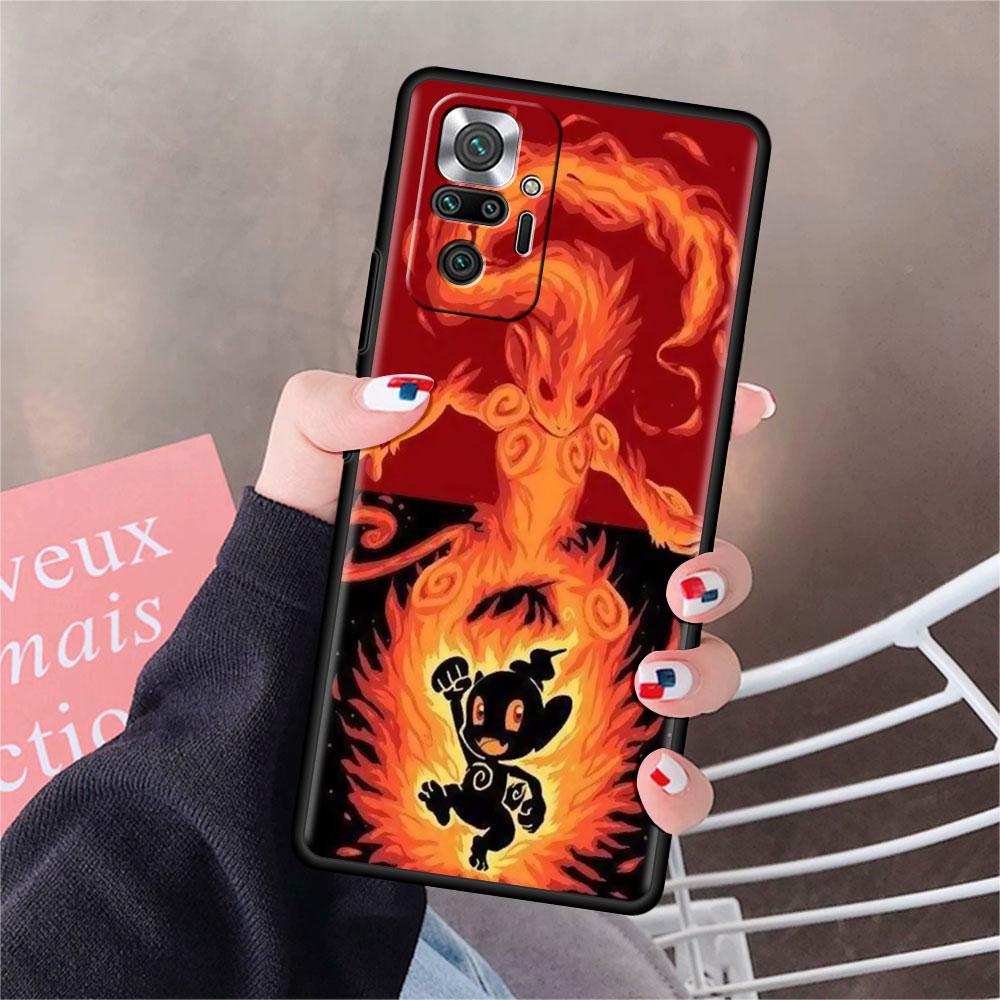 

Чехол для телефона Pokemon Cool Pikachu для Xiaomi Redmi Note 10 9 Pro 11 10S 9S K40 9A 9C 9T 8 8T 7 10C, силиконовый чехол, черный мягкий чехол Redmi Note 7