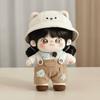 1 Set Outfit Cotton Doll's Clothes Bear Hat Plush Doll Clothes  20cm Cotton Doll