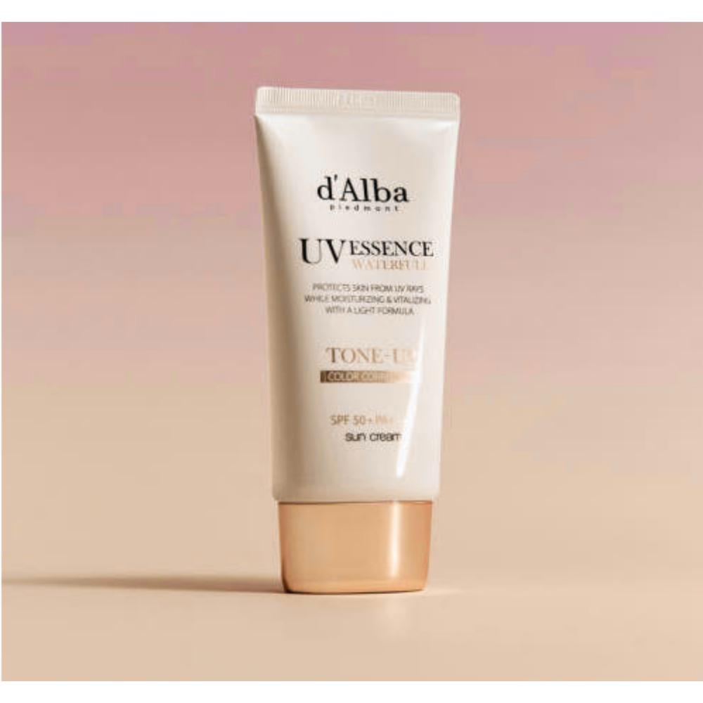 d’Alba Waterfull Tone‑Up Sunscreen SPF50+ PA++++ – 50ml (Set of 2) / KOREA COSMETIC