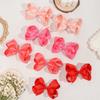 Fashion Sweet Bow Hair Clips Fairy Big Bow Hairpins Grosgrain Bows Duck Beak Clip for Girls