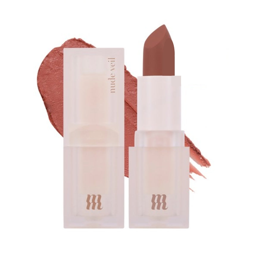 Губная помада Merzy Nude Veil 3,5 г NV1 Apricot Fever 3.5g