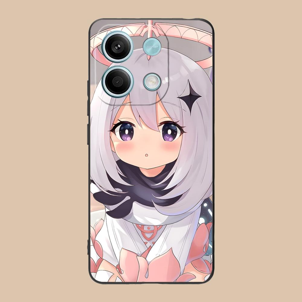 Game GI Paimon Matte TPU Mobile Phone Case for Xiaomi 15 14 13 12 Mi 11 T Ultra Lite Pro S X 5G Colorful Printing Cover