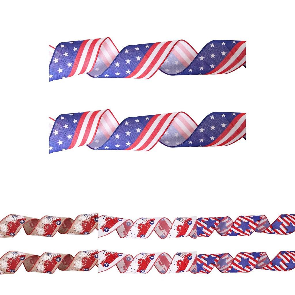Khaki Elegant 3m Car Ribbon For Independence Day And Celebrations Festive