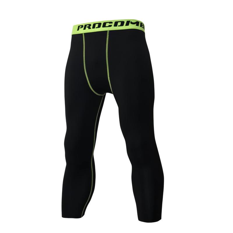 Men's Seven-Point Compression Tights for Basketball and Sports Training