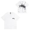 2026SS Letter Print T-Shirt Streetwear Loose Fit Couple Tee Short Sleeve