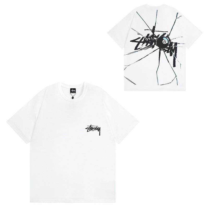 2026SS Letter Print T-Shirt Streetwear Loose Fit Couple Tee Short Sleeve