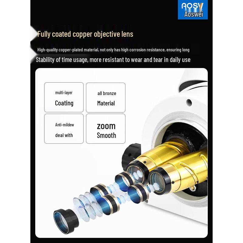 AOSVI Industrial Binocular Stereo Microscope ST-61