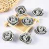 100/200Pcs Artificial Rose Flowers Heads 4cm Foam Fake Flowers For Home Room Decor Outdoor Garden Party Bride Wedding Decoration
