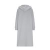Women's Fashionable Solid Color Long Sleeved Pocket Casual Hoodie Jacket
