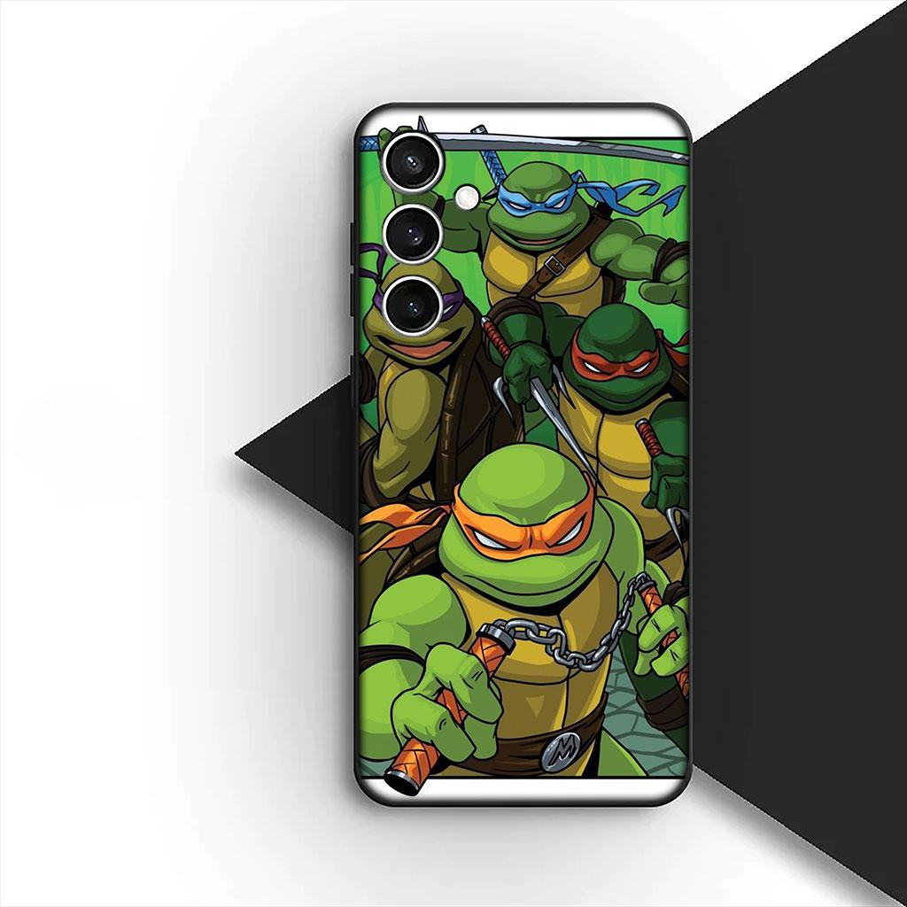 Phone Cover for Samsung Galaxy S22 S21 S20 FE Ultra Plus A07 A17 A15 A16 A25 A57 A37 Case Anime N-Ninja-Comics T-Turtles-Lovely