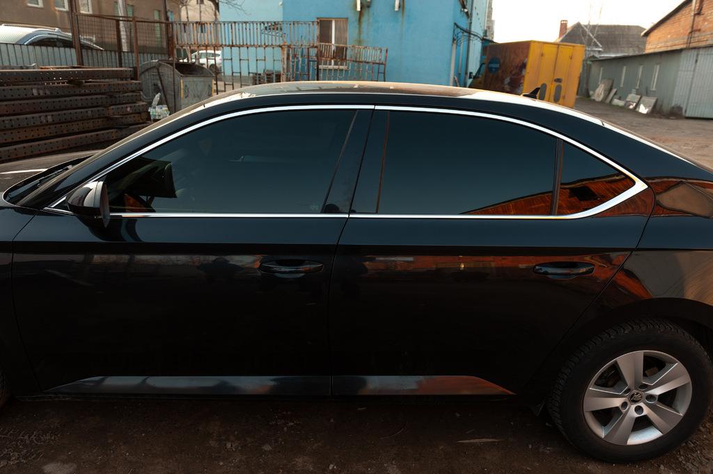 Full Window Trim (stainless Steel) for Skoda Superb 2015-2024