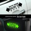Honda Odyssey Automatic Door Warning Stickers - Elysion GL8 Electric Door Decorative Decals