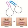 1pc Painless Spring Roller Facial Epilator for Women - Portable Lightweight Hair Remover for Face/Chin/Neck, Electric-Free