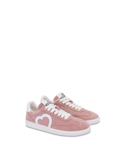 [Love Moschino] Замшевые кроссовки Love Cloud_Женские POLJA15112G1NIG0POL600 38