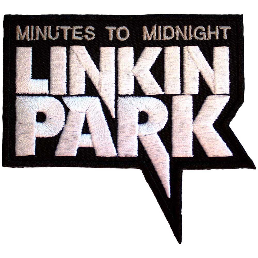 Linkin Park Minutes To Midnight Woven Iron On Patch