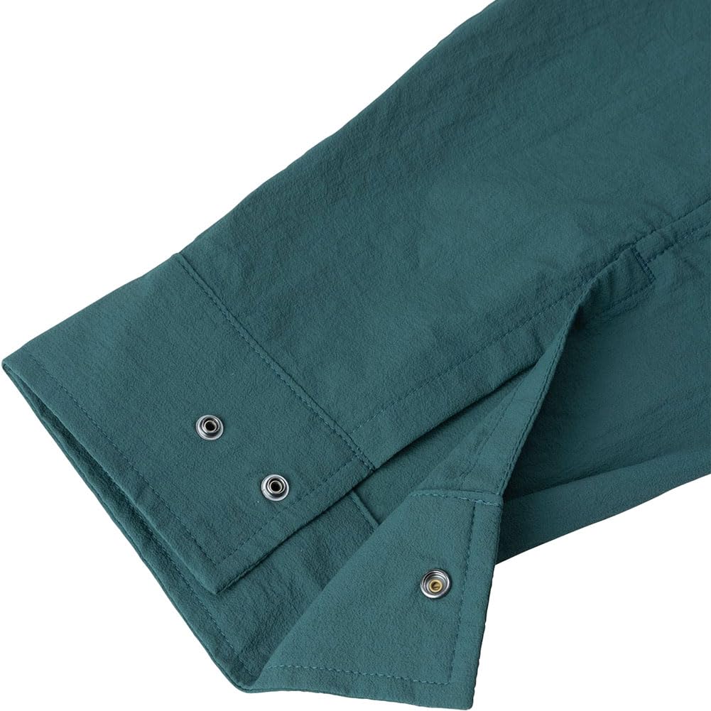 The North Face Mallard Size M Hikers' Shirt, Green,