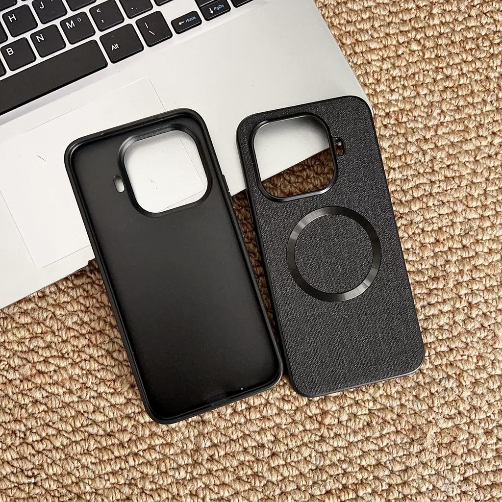 Pour Xiaomi 17T/17T pro coque Luxe Tissu Magnétique Givré Bord Doux couverture Pour Mi Xiaomi 17T pro Choc Pare-chocs Funda