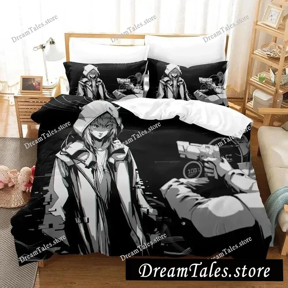 Cytus II Bedding Set Single Twin Full Queen King Size Bed Set Adult Kid Bedroom Duvet Cover Sets 3D Print Game Bed Sheet Set