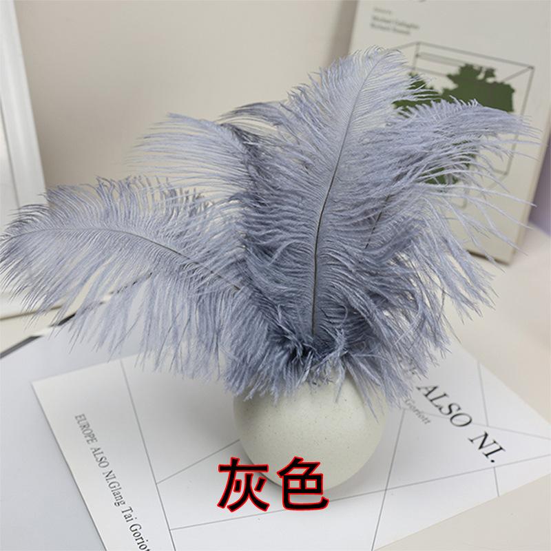 10 STÜCKE 20-25Cm Straußenfeder Bühnenauftritt Feder Handgefertigt DIY Schmuck Dekomaterial Straußenhaar