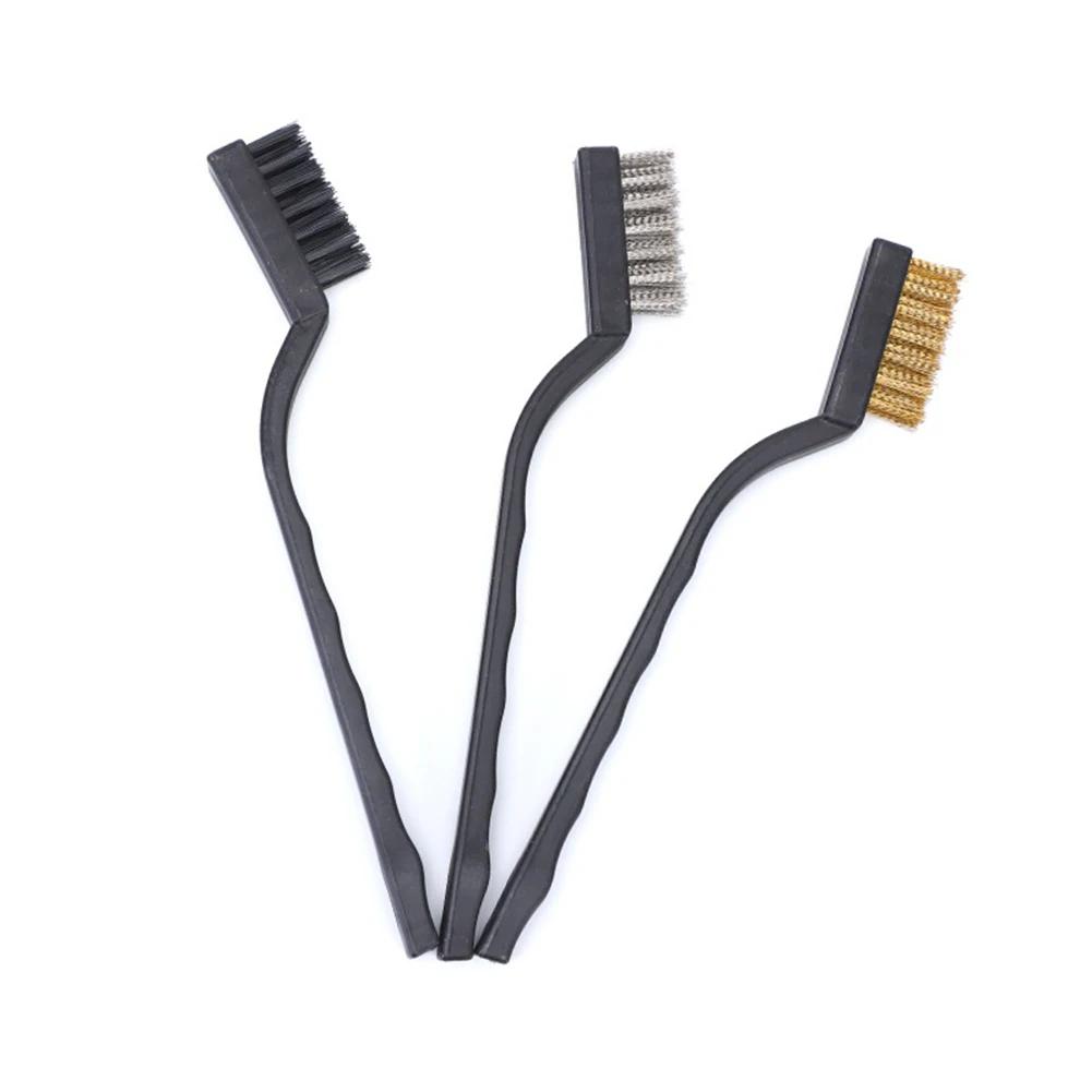 

Набор проволочных щеток 10-3 шт. Сталь Металл Латунь Нейлон Чистка Полировка Удаление ржавчины Щетка для металла Инструменты для чистки металла Шлифовальная машина Инструменты для чистки